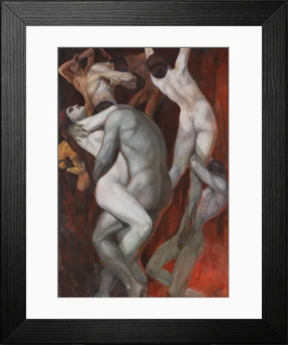 Framed Print : The Damned, c. 1910. Creator: Rechberg, Arnold (1879-1947) Framed Print : The Damned, c. 1910. Creator: Rechberg, Arnold (1879-1947)