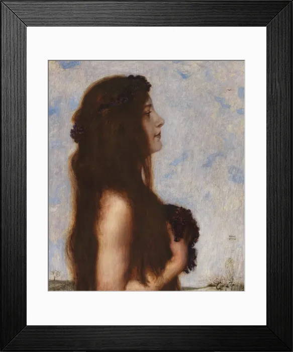 Framed Print : Spring, c. 1901-1902. Creator: Stuck, Franz, Ritter von (1863-1928) Framed Print : Spring, c. 1901-1902. Creator: Stuck, Franz, Ritter von (1863-1928)