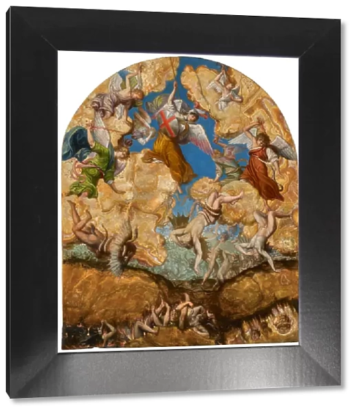 The Fall of the Rebel Angels, ca 1601. Creator: Gentileschi, Orazio (1563-1638)
