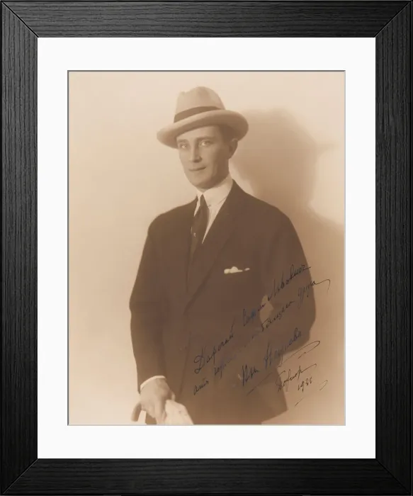 Framed Print : Prince Felix Yusupov, Count Sumarokov-Elston (1887-1967), c. 1930. Creator: Wasserman Framed Print : Prince Felix Yusupov, Count Sumarokov-Elston (1887-1967), c. 1930. Creator: Wasserman