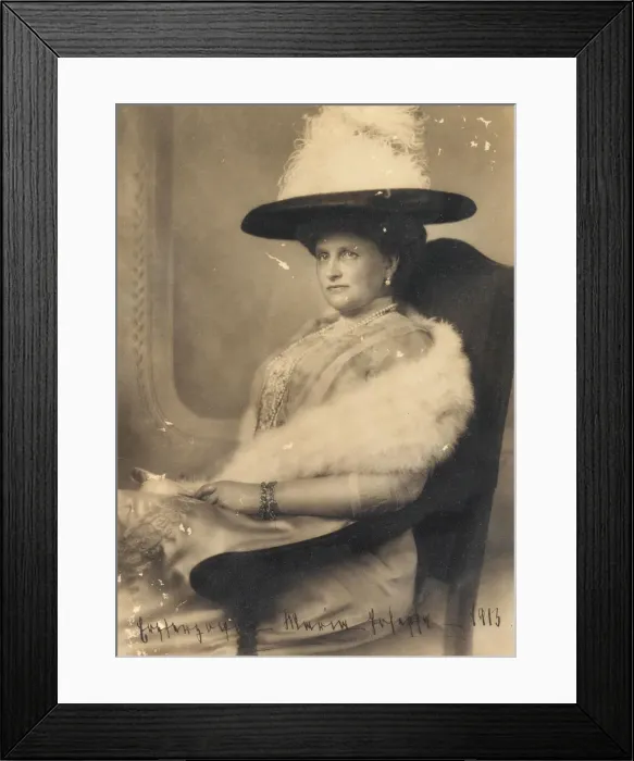 Framed Print : Archduchess Maria Josepha of Austria (1867-1944), Princess of Saxony, 1913. Creator: Anonymous Framed Print : Archduchess Maria Josepha of Austria (1867-1944), Princess of Saxony, 1913. Creator: Anonymous