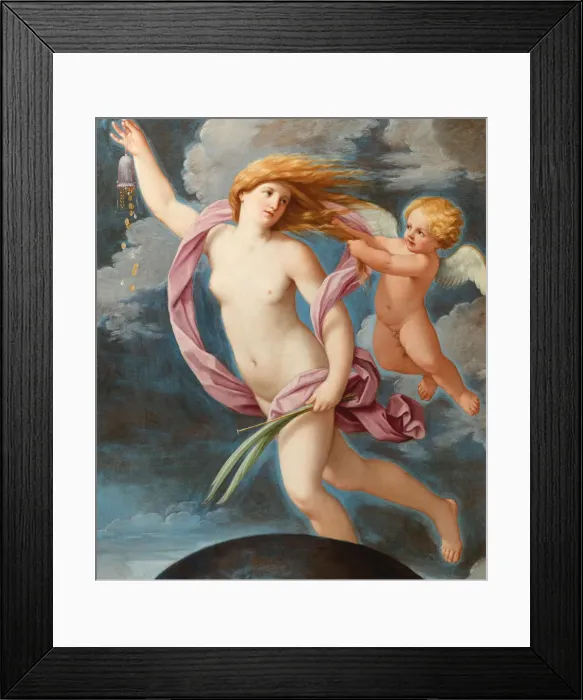 Framed Print : Fortuna with a purse, ca 1636. Creator: Reni, Guido (1575-1642) Framed Print : Fortuna with a purse, ca 1636. Creator: Reni, Guido (1575-1642)