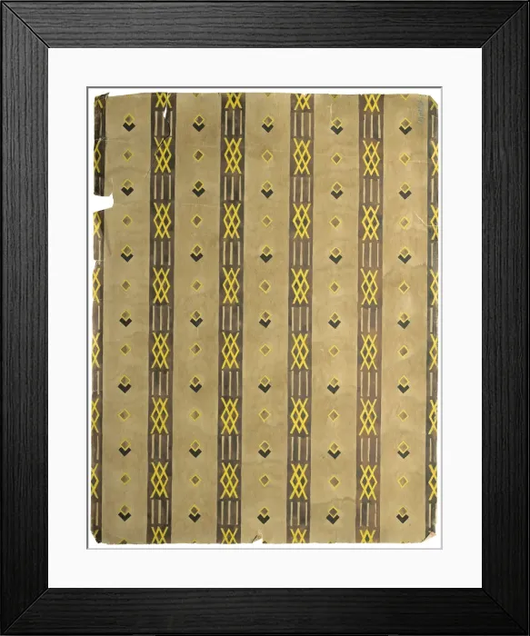 Framed Print : Textile design, Early 20th cen Creator: Bakst, Leon (1866-1924) Framed Print : Textile design, Early 20th cen Creator: Bakst, Leon (1866-1924)