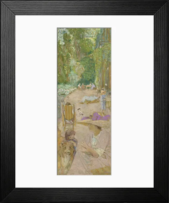 Framed Print : Aux Pavillons a Cricqueboeuf, 1911. Creator: Vuillard, Edouard (1868-1940) Framed Print : Aux Pavillons a Cricqueboeuf, 1911. Creator: Vuillard, Edouard (1868-1940)
