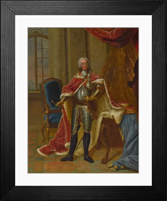 Framed Print : Portrait of Prince Clement Francis of Bavaria (1722-1770). Creator: Horemans, Peter Jacob Framed Print : Portrait of Prince Clement Francis of Bavaria (1722-1770). Creator: Horemans, Peter Jacob