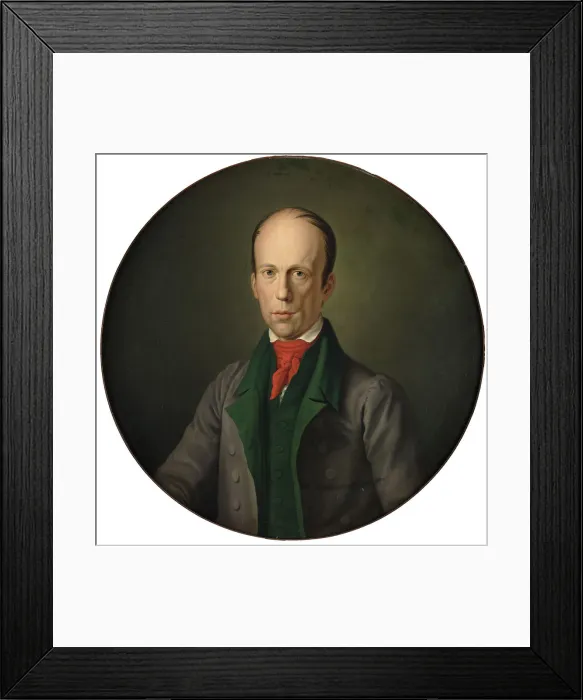 Framed Print : Portrait of Archduke John of Austria (1782-1859), 1827. Creator: Schnorr von Carolsfeld Framed Print : Portrait of Archduke John of Austria (1782-1859), 1827. Creator: Schnorr von Carolsfeld