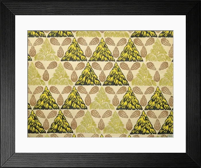 Framed Print : Textile design, Early 20th cen Creator: Bakst, Leon (1866-1924) Framed Print : Textile design, Early 20th cen Creator: Bakst, Leon (1866-1924)