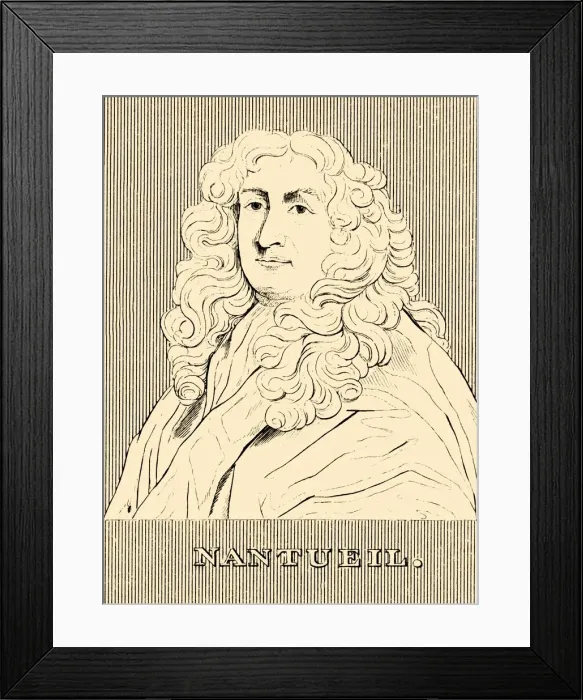 Framed Print : Nantueil, (c1623-1678), 1830. Creator: Unknown Framed Print : Nantueil, (c1623-1678), 1830. Creator: Unknown