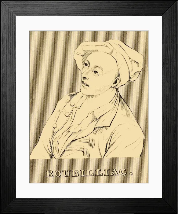 Framed Print : Roubilliac, (1702-1762), 1830. Creator: Unknown Framed Print : Roubilliac, (1702-1762), 1830. Creator: Unknown