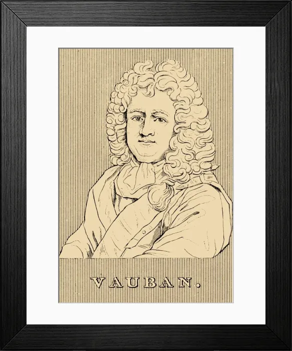 Framed Print : Vauban, (1633-1707), 1830. Creator: Unknown Framed Print : Vauban, (1633-1707), 1830. Creator: Unknown