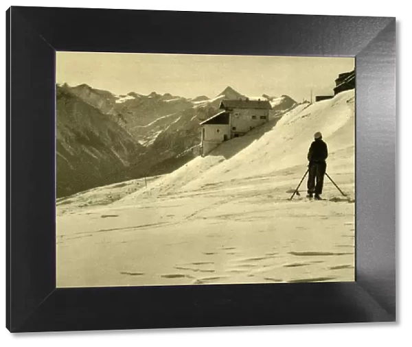 Skiing on the Schmittenhohe, Austria, c1935. Creator: Unknown