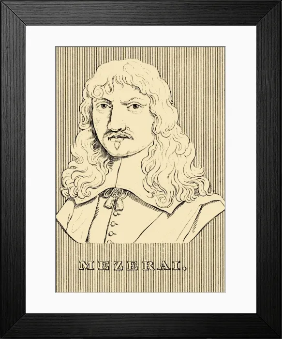 Framed Print : Mezerai, (1610-1683), 1830. Creator: Unknown