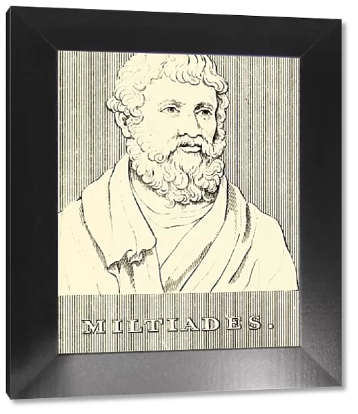 Miltiades, (c550-489 BC), 1830. Creator: Unknown
