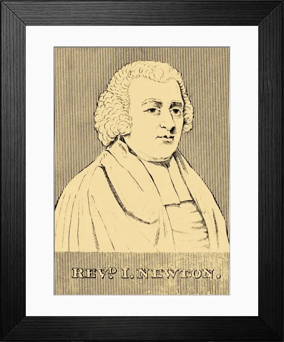 Framed Print : Revd. I. Nelson, (1725-1807), 1830. Creator: Unknown Framed Print : Revd. I. Nelson, (1725-1807), 1830. Creator: Unknown