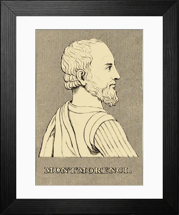 Framed Print : Montmorenci, (1493-1567), 1830. Creator: Unknown Framed Print : Montmorenci, (1493-1567), 1830. Creator: Unknown
