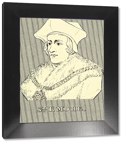 Sir T. More, (1478-1535), 1830. Creator: Unknown