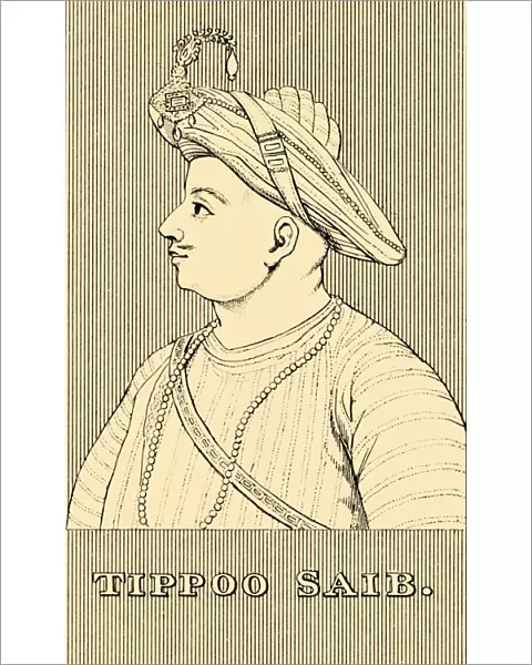 Tippoo Saib, (1750-1799), 1830. Creator: Unknown