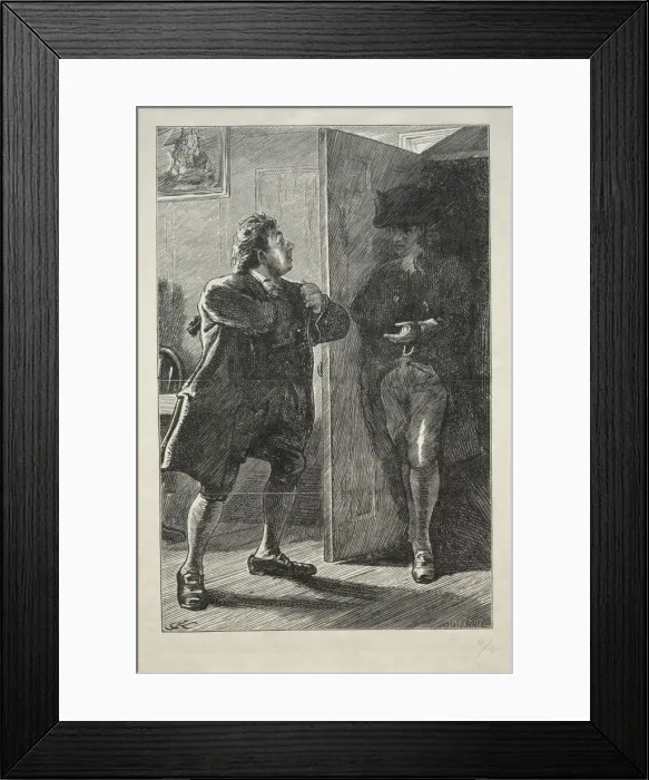 Framed Print : An Actors Holiday, 1867. Creator: Charles Samuel Keene (British, 1823-1891) Framed Print : An Actors Holiday, 1867. Creator: Charles Samuel Keene (British, 1823-1891)