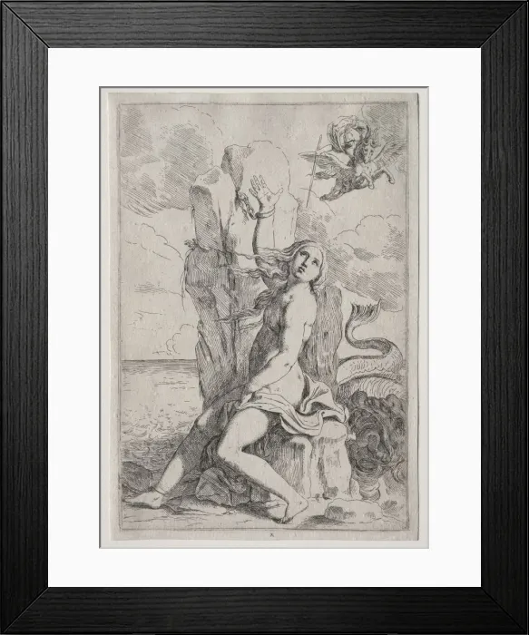 Framed Print : Andromeda. Creator: Lorenzo Lolli (Italian, 1612-1691) Framed Print : Andromeda. Creator: Lorenzo Lolli (Italian, 1612-1691)