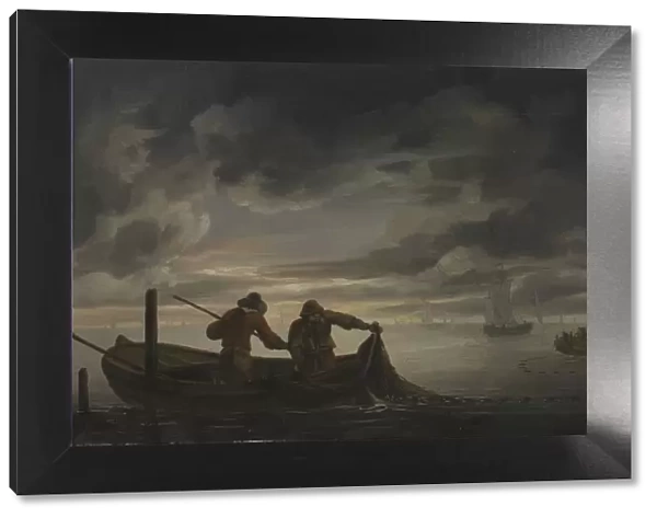 An Estuary Scene with Fisherman, second quarter of 1600s. Creator: Rafel Govertsz