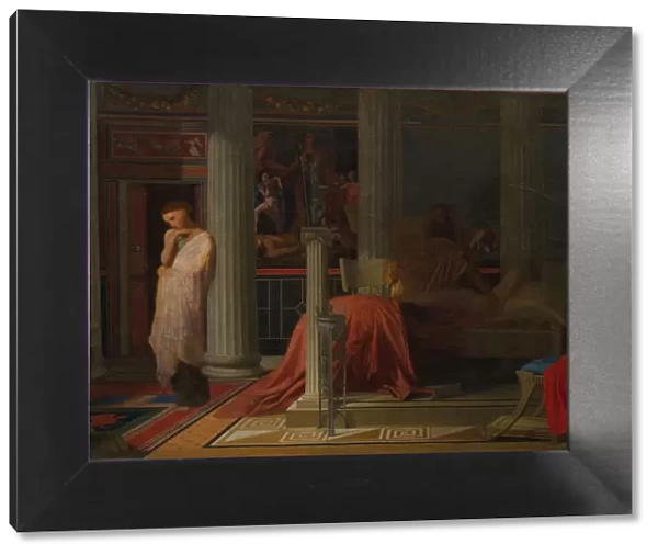 Antiochus and Stratonice, c. 1838. Creator: Jean-Auguste-Dominique Ingres (French, 1780-1867)