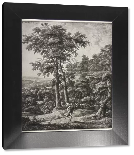 Apollo and Daphne. Creator: Anthonie Waterloo (Dutch, 1609  /  10-1690)