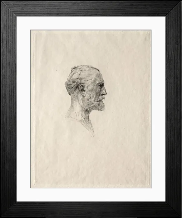Framed Print : Antonin Proust, 1885. Creator: Auguste Rodin (French, 1840-1917) Framed Print : Antonin Proust, 1885. Creator: Auguste Rodin (French, 1840-1917)