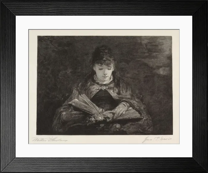 Framed Print : Among the Old Poets, 1887. Creator: John Parker Davis (American, 1832-1910) Framed Print : Among the Old Poets, 1887. Creator: John Parker Davis (American, 1832-1910)