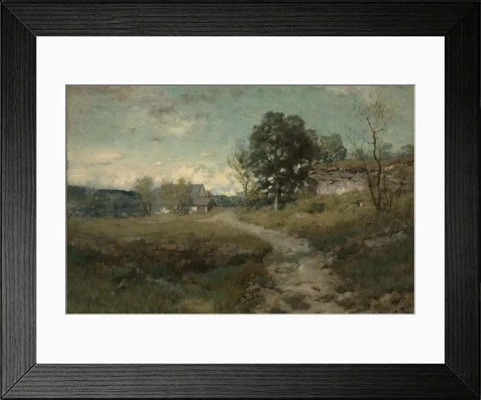 Framed Print : Arkville Landscape, 1880s. Creator: Alexander H. Wyant (American, 1836-1892) Framed Print : Arkville Landscape, 1880s. Creator: Alexander H. Wyant (American, 1836-1892)