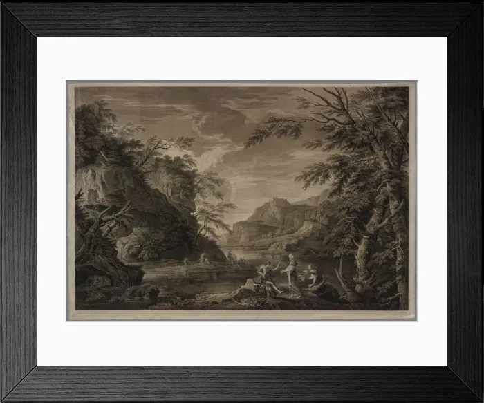 Framed Print : Apollo and the Sibyl, 1779. Creator: John Browne (British, 1741-1801) Framed Print : Apollo and the Sibyl, 1779. Creator: John Browne (British, 1741-1801)