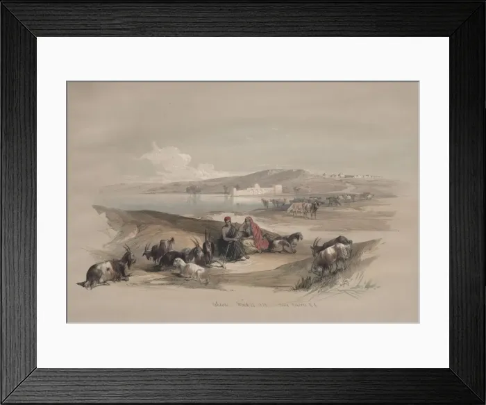 Framed Print : Ashdod, 1839. Creator: David Roberts (British, 1796-1864) Framed Print : Ashdod, 1839. Creator: David Roberts (British, 1796-1864)