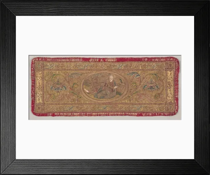 Framed Print : Apparel from a Dalmatic, 1500-1550. Creator: Unknown Framed Print : Apparel from a Dalmatic, 1500-1550. Creator: Unknown