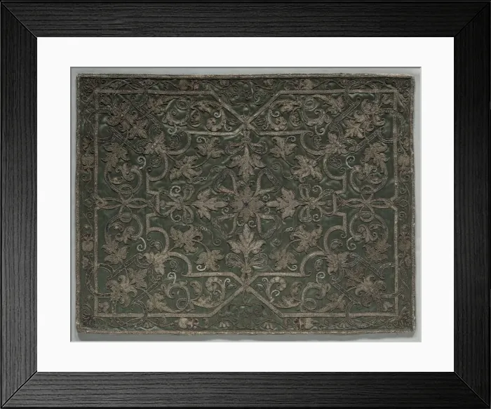 Framed Print : Apparel from a Dalmatic, early 1500s. Creator: Unknown Framed Print : Apparel from a Dalmatic, early 1500s. Creator: Unknown