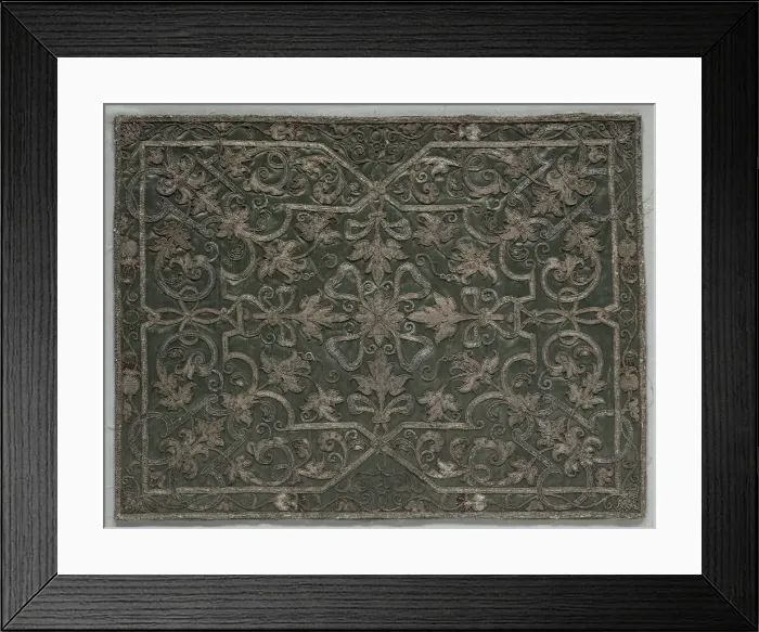 Framed Print : Apparel from a Dalmatic, early 1500s. Creator: Unknown Framed Print : Apparel from a Dalmatic, early 1500s. Creator: Unknown