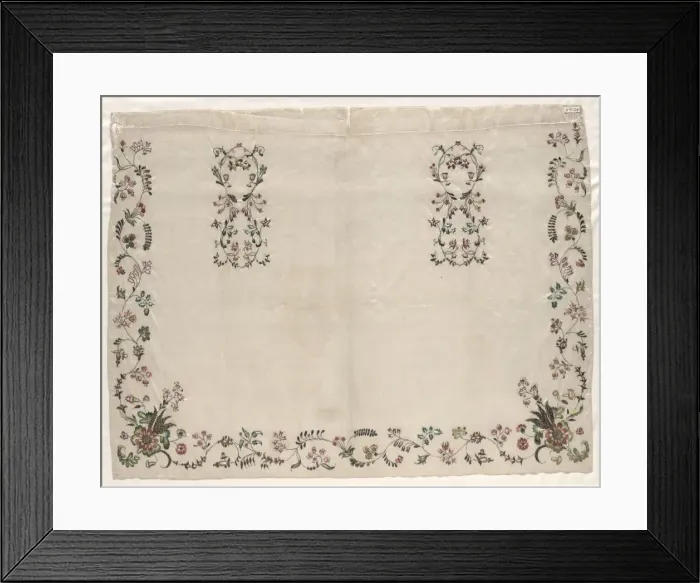 Framed Print : Apron, 1700s. Creator: Unknown Framed Print : Apron, 1700s. Creator: Unknown