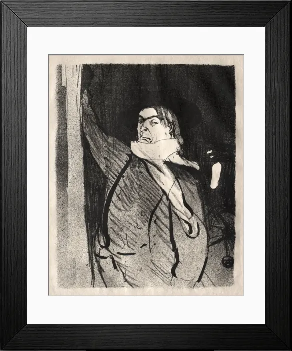 Framed Print : Aristide Bruant, 1893. Creator: Henri de Toulouse-Lautrec (French, 1864-1901) Framed Print : Aristide Bruant, 1893. Creator: Henri de Toulouse-Lautrec (French, 1864-1901)