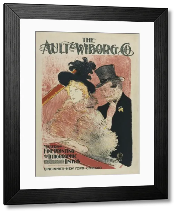 Framed Print : Au Concert, 1896. Creator: Henri de Toulouse-Lautrec (French, 1864-1901) Framed Print : Au Concert, 1896. Creator: Henri de Toulouse-Lautrec (French, 1864-1901)