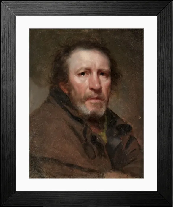 Framed Print : Old Pat, The Independent Beggar, c. 1819. Creator: Samuel Lovett Waldo (American Framed Print : Old Pat, The Independent Beggar, c. 1819. Creator: Samuel Lovett Waldo (American