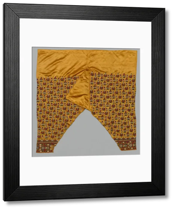 Framed Print : Salwar : Womans Trousers, 1800s - early 1900s. Creator: Unknown Framed Print : Salwar : Womans Trousers, 1800s - early 1900s. Creator: Unknown