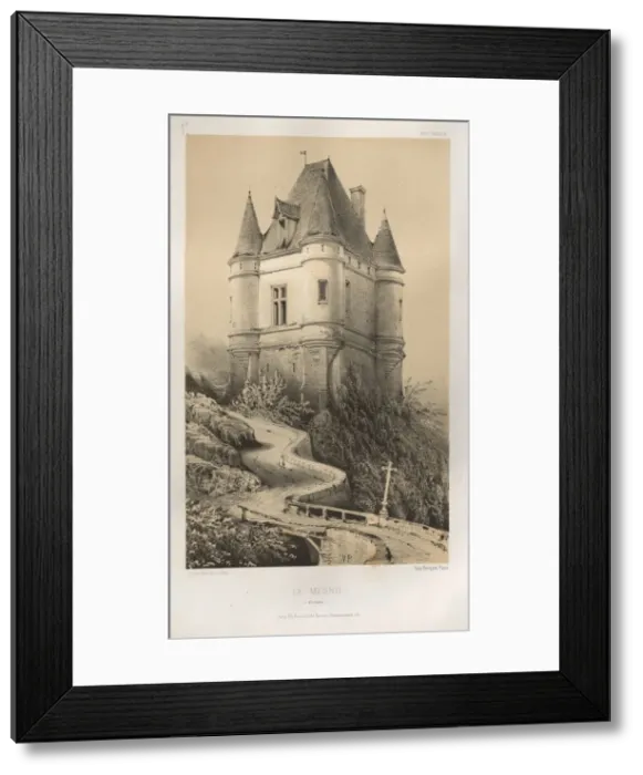 Framed Print : Pl. 77, Le Mesnil (Correze), 1860. Creator: Victor Petit (French, 1817-1874) Framed Print : Pl. 77, Le Mesnil (Correze), 1860. Creator: Victor Petit (French, 1817-1874)
