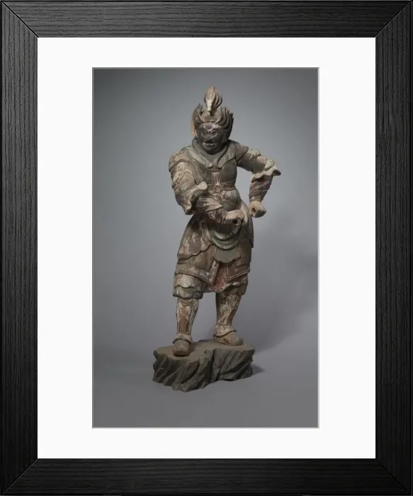 Framed Print : A Heavenly General (One of the Junishinsho), 1200s. Creator: Unknown Framed Print : A Heavenly General (One of the Junishinsho), 1200s. Creator: Unknown