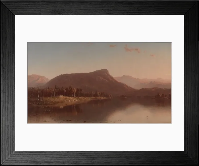 Framed Print : A Home in the Wilderness, 1866. Creator: Sanford Robinson Gifford (American, 1823-1880) Framed Print : A Home in the Wilderness, 1866. Creator: Sanford Robinson Gifford (American, 1823-1880)