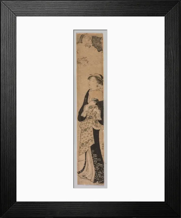 Framed Print : A Beauty in Spring, 1752-1815. Creator: Unknown Framed Print : A Beauty in Spring, 1752-1815. Creator: Unknown