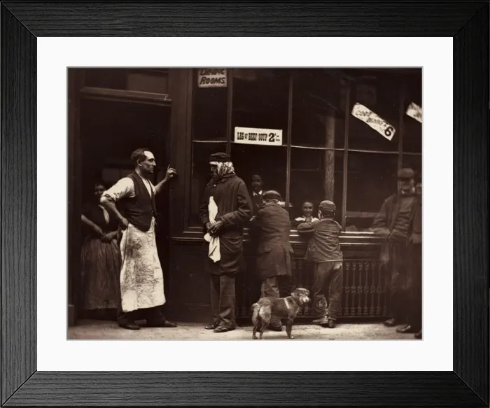 Framed Print : A Convicts Home, 1876. Creator: John Thomson (Scottish, 1837-1921); Sampson Low, Marston Framed Print : A Convicts Home, 1876. Creator: John Thomson (Scottish, 1837-1921); Sampson Low, Marston