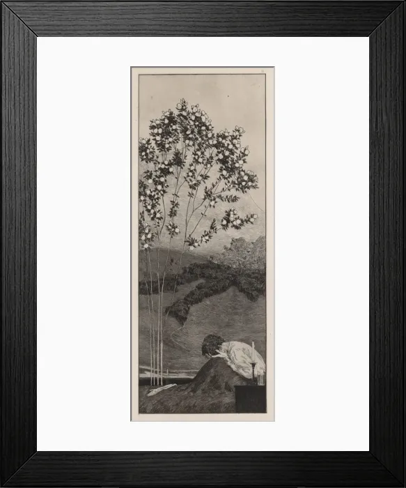 Framed Print : A Glove: Desires, 1880. Creator: Max Klinger (German, 1857-1920) Framed Print : A Glove: Desires, 1880. Creator: Max Klinger (German, 1857-1920)