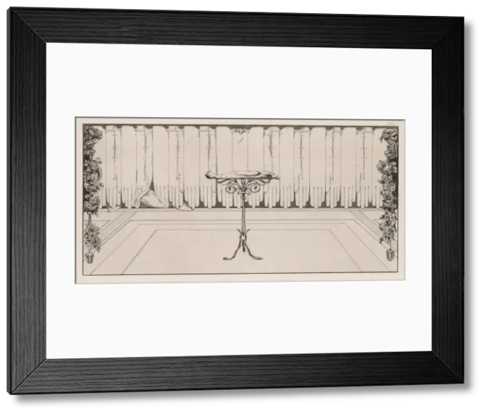 Framed Print : A Glove: Repose, 1880. Creator: Max Klinger (German, 1857-1920) Framed Print : A Glove: Repose, 1880. Creator: Max Klinger (German, 1857-1920)