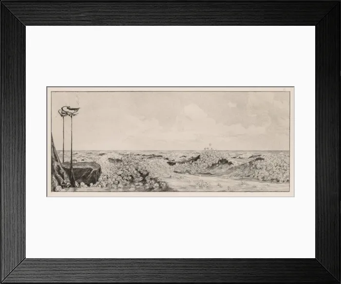 Framed Print : A Glove: Homage, 1880. Creator: Max Klinger (German, 1857-1920) Framed Print : A Glove: Homage, 1880. Creator: Max Klinger (German, 1857-1920)