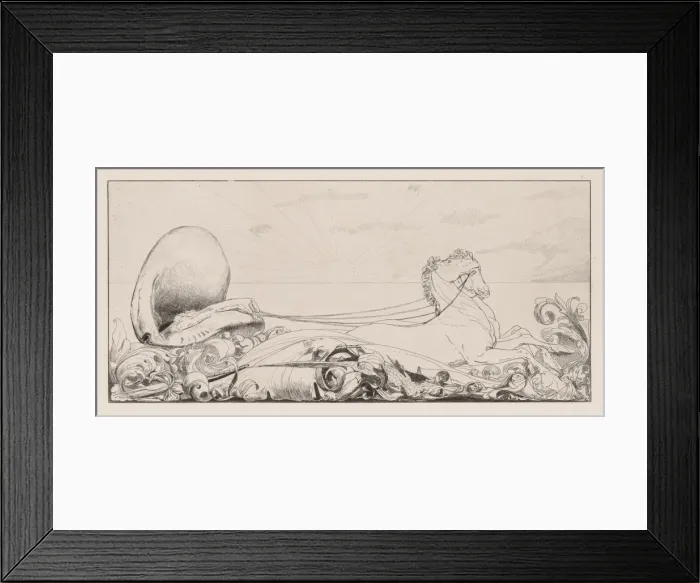 Framed Print : A Glove: Triumph, 1880. Creator: Max Klinger (German, 1857-1920) Framed Print : A Glove: Triumph, 1880. Creator: Max Klinger (German, 1857-1920)