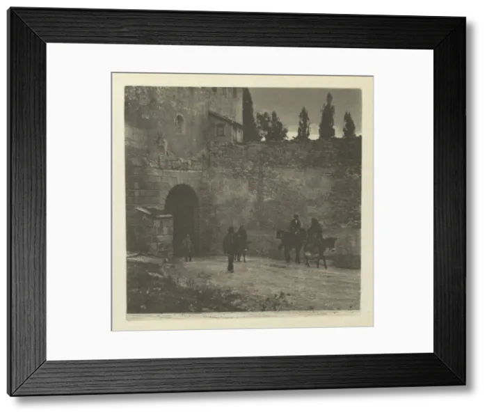 Framed Print : Camera Work: A Gateway - Segovia, 1914. Creator: J. Craig Annan (British, 1864-1946) Framed Print : Camera Work: A Gateway - Segovia, 1914. Creator: J. Craig Annan (British, 1864-1946)
