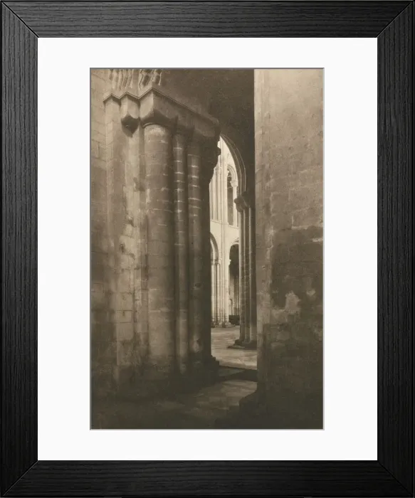 Framed Print : Camera Work: Ely Cathedral: A Memory of the Normans, 1903. Creator: Frederick H. Evans (British Framed Print : Camera Work: Ely Cathedral: A Memory of the Normans, 1903. Creator: Frederick H. Evans (British